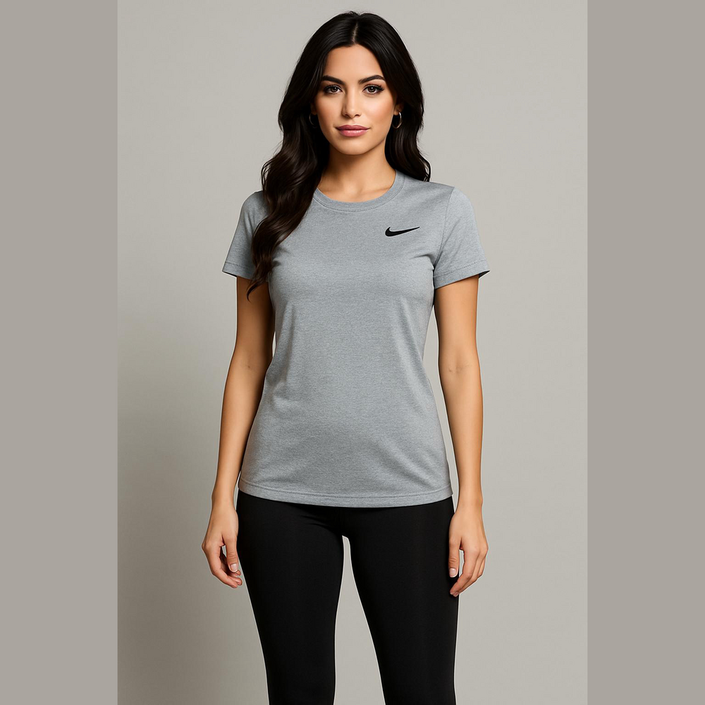 Nike Heather Gray Crewneck Tee